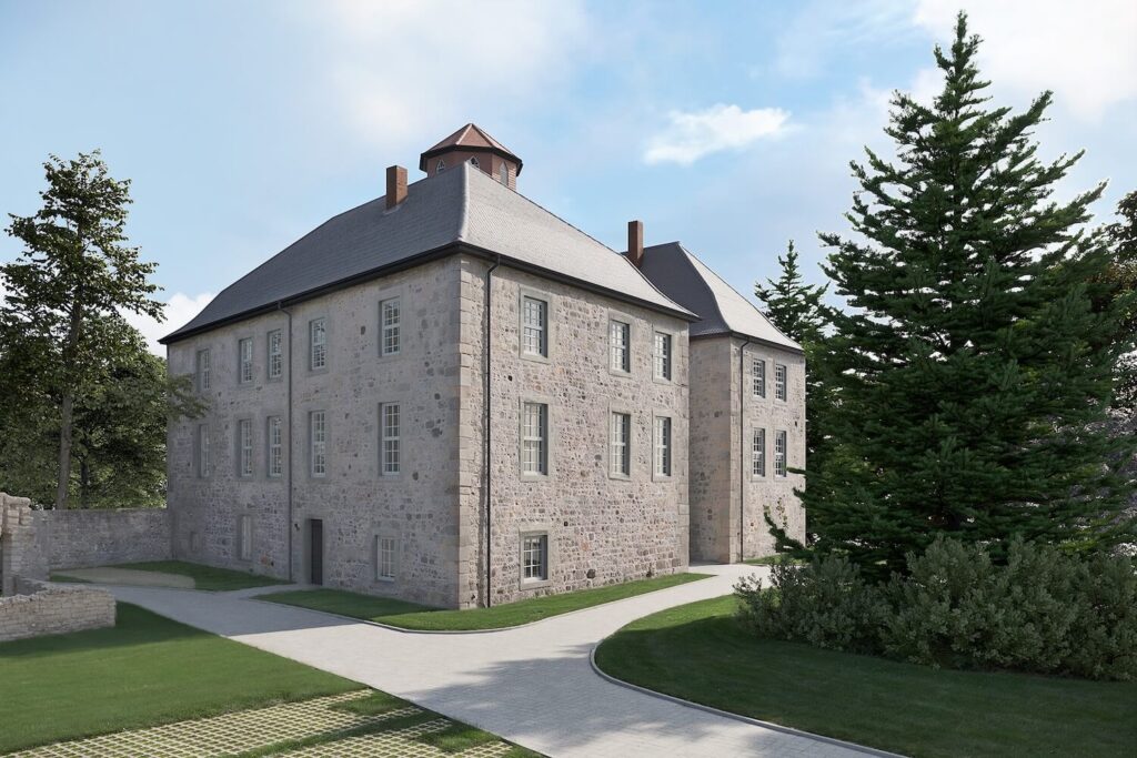 Anpassung 3D-Visualisierung Schloss Steinburg Web Kopie